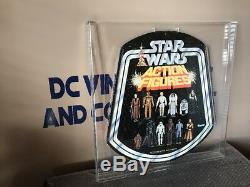 Vintage Scarce Kenner 1977 Star Wars Bell Store Display Custom Acrylic Case