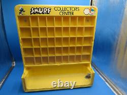 Vintage Smurfs 1980 Peyo Scleich Collectors Center Store Display Case