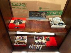 Vintage Store Countertop Display Case Paris Carters With Product Contents