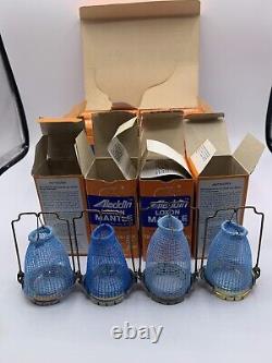 Vintage Store Display Box Of 12 Kerosene Lamp Aladdin Loxon Mantles