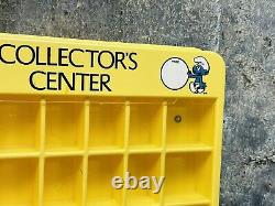 Vintage Super Smurf Collector's Center Wallace Berrie Co. 1980s store display