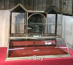 Vintage Twin Tower General / Country Store Showcase / Display Case