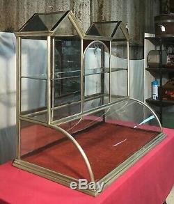 Vintage Twin Tower General / Country Store Showcase / Display Case