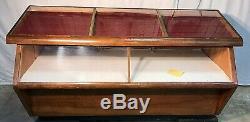 Vintage Very Large Case Knife Display Case / Cabinet, with large storage area