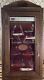 Vintage Wr. Case Store Display Case With 8 Case Knifes And Orig Key. Must Have