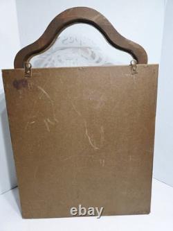 Vintage Wooden Pipe Display Storage Cabinet Case Tobacco Storage