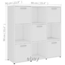 Vinyl Record Storage Cabinet Album Display Rack Shelving Book Case Cube Craft