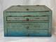 Vtg General Store Display Case Countertop Wood Drawer Beauty & Nail Tools
