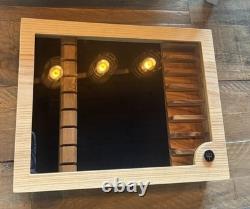 WÜSTHOF Wooden Knife Storage Display Case Glass Top