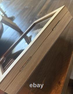 WÜSTHOF Wooden Knife Storage Display Case Glass Top
