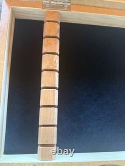 WÜSTHOF Wooden Knife Storage Display Case Glass Top