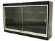 Wall Style Black Showcase Display Case Store Fixture Knocked Down #wc439b-sc