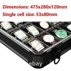Watch Box Storage Display Case 24 Slots Watch Box Display Organizer case drawer
