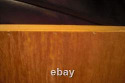 Wood Mini Fragrance Wall Display Case Storage with Glass Front 25 x 16.5