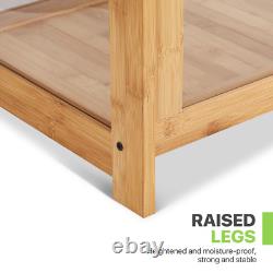 Wooden Acrylic Display Case Toys Figure Book Shelf 55 Compartment Boxes, 4 Tiers