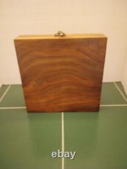 Wooden Inlay Watch Box Storage Display Or Jewelry Case