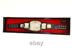 Wrestling Belt Display Case 44 Children Kid Wood WWE Championship Title Cabinet