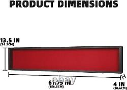 Wrestling Belt Display Case 55x13.5 WWE Boxing Championship Title Cabinet Frame