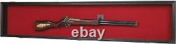 Wrestling Belt Display Case 55x13.5 WWE Boxing Championship Title Cabinet Frame