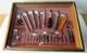 X-acto 1960s Store Display Case Knife Blade Set Wood Box Hobby Shop California