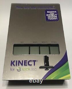 Xbox 360 Kinect Countdown Display Case XBOX 360 Store Display Collectors Item