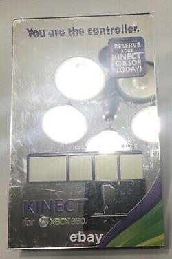 Xbox 360 Kinect Countdown Display Case XBOX 360 Store Display Collectors Item