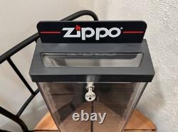 ZIPPO display case withKey 21'' Store Counter