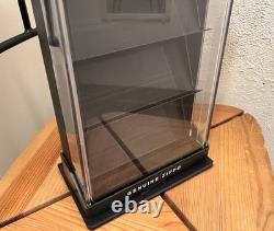 ZIPPO display case withKey 21'' Store Counter