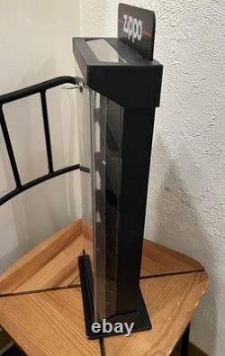 ZIPPO display case withKey 21'' Store Counter
