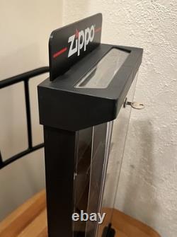 ZIPPO display case withKey 21'' Store Counter