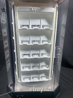 Zippo Lighter 60 Count Lighted Rotating Store Display Case w Keys Working