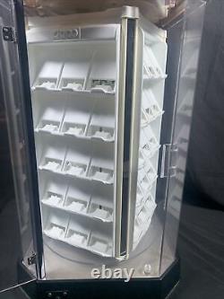 Zippo Lighter 60 Count Lighted Rotating Store Display Case w Keys Working