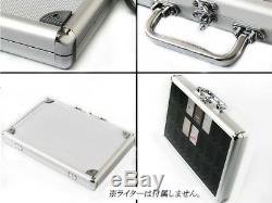 Zippo Storage Aluminium Collection Display Box Case Matsudaya max42pcs Japan